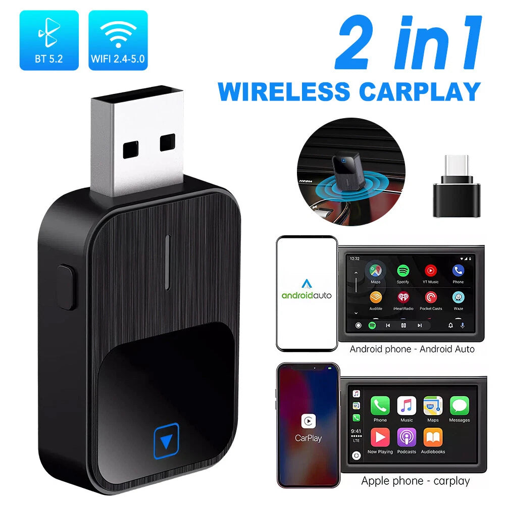 Wireless Carplay Android Auto Adapter