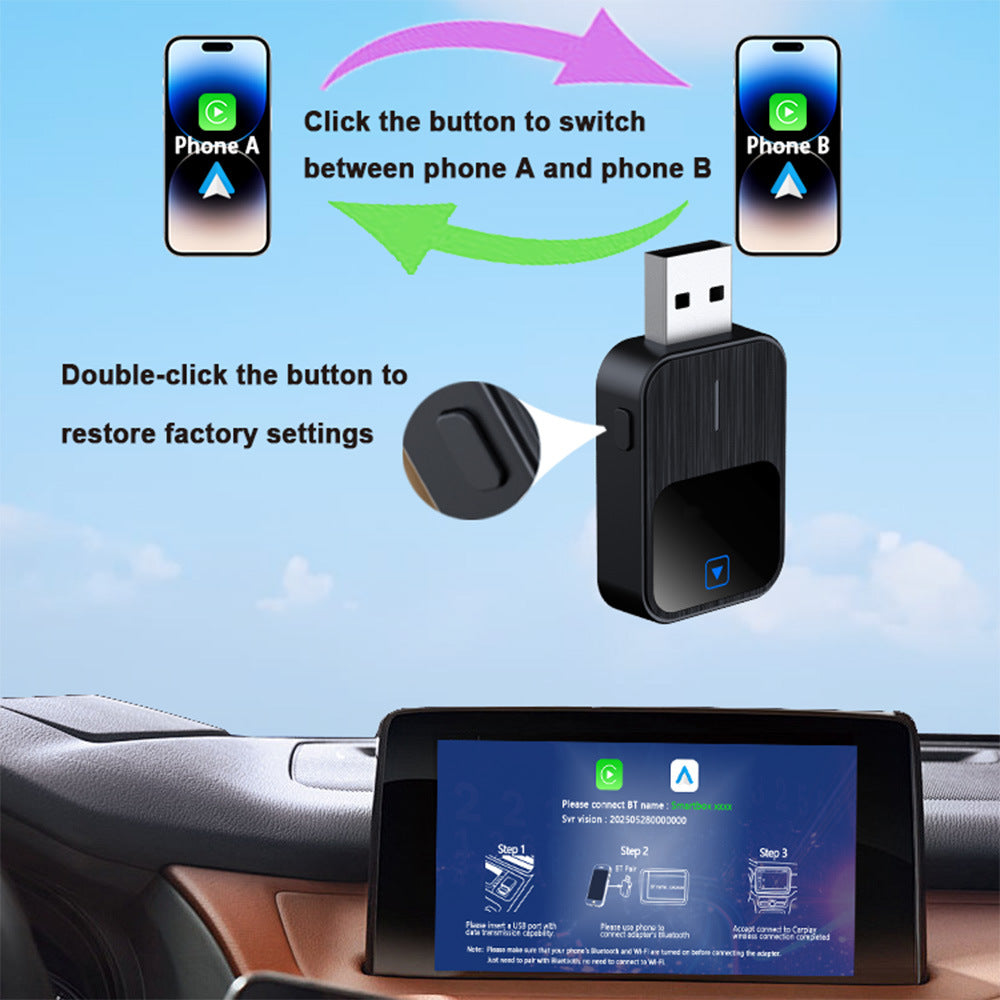 Wireless Carplay Android Auto Adapter